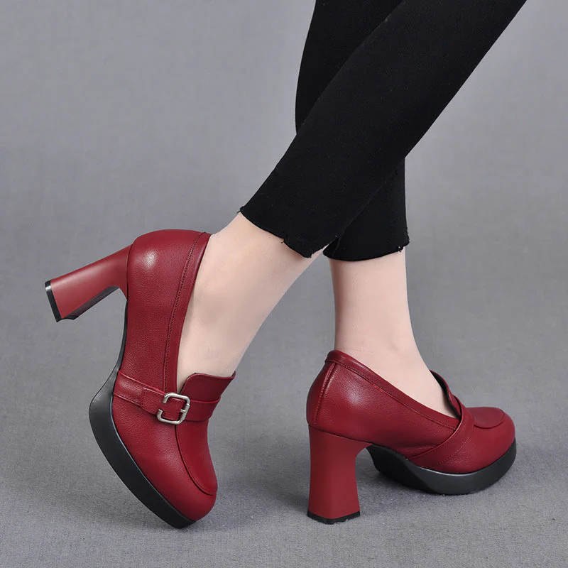 Vielseitige Stiefel mit Absatz aus Leder R&B - Image 2